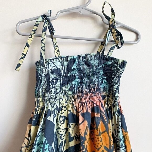 NWT Tea Collection Tie Shoulder Midi Dress 6 Years 4T 5T 7 Years - Picture 2 of 8